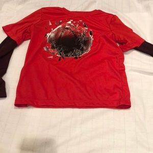 Boys Long Sleeve Basketball T